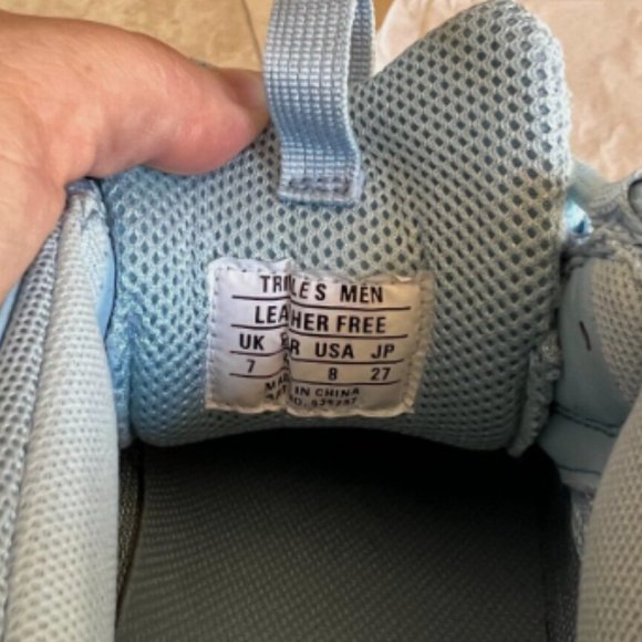 BALENCIAGA TRIPLE S RUNNERS LIGHT BLUE SS22 MENS SNEAKERS sz 8US/ 41 EU - Picture 10 of 12